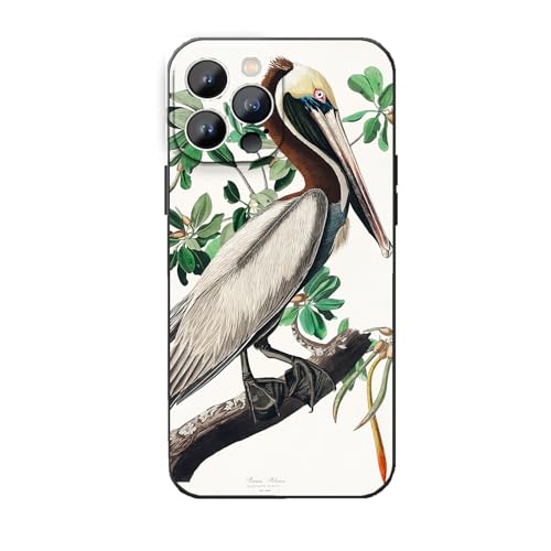 Coque iPhone 13 Pro oiseaux vintage idéale pour vos sorties nature