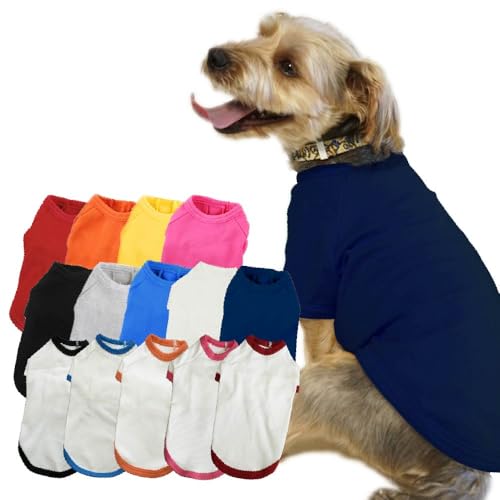 SPIRAL-style 国産無地Tシャツ(小型、中型犬) 犬服 犬の服 tシャツ 小型犬 中型犬 大型犬 冬服 春 夏 可愛い おもしろ 着せやすい お揃い かわいい ブランド セール 散歩 袖あり 長袖 伸びる 日本製 ネイビー 3L