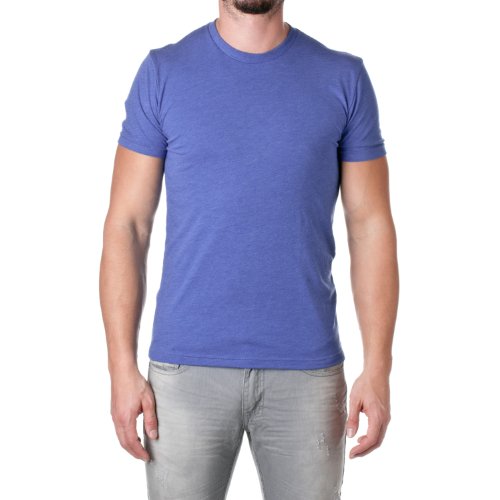 Next Level Men's Triblend Crew M VINTAGE ROYAL