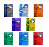 EXACOMPTA - 1 Protège cahier à rabats Kover A4 coloris aléatoire (le prix indiqué est unitaire)