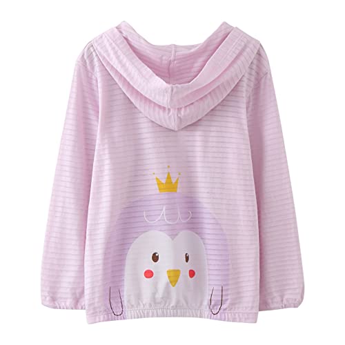 Sunscreen Zipper Hoodie Jacket for Toddler Girls Boys Summer Outdoor Rash Guard Lightweight Breathable Outfits