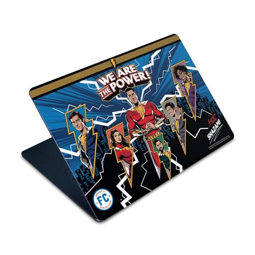 Skin MacBook Air 15 M2 Shazam! Head Case Designs autocollant vinyle de protection pour PC portable