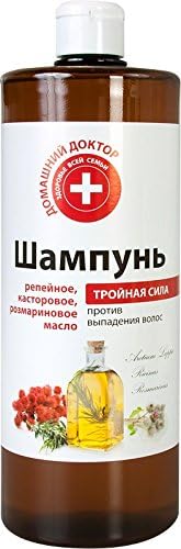 55682 Shampoo Burdock Castor & Rosemary oil 1000ml Home Doctor
