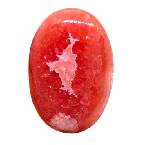 Rhodochrosite naturelle 40x26mm cabochon de gemme ovale pour la création et le bricolage de bijoux