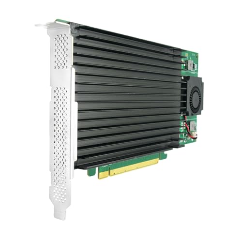 Image of Quad PCIe 3.0 x16 M.2 NVMe SSD Switch Controller Adapter with PLX 8747 PCI Express 3.0 x16 Switch to 4 Ports M.2 Adapter Card-LRNV9547-4I