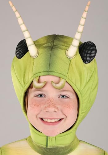 Disfraz para niño de saltamontes verde Deluxe miniatura 4