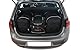 KJUST Kofferraumtaschen 4 stk kompatibel mit VW GOLF SPORTSVAN VII 2013-2020