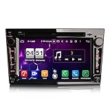 🚗 【WiFi/4G + Control del volante】Este estéreo de automóvil con Android también tiene un módulo WiFi incorporado. Puede navegar por Internet, disfrutar del entretenimiento en línea, descargar aplicaciones de Play Store y usar fácilmente la navegación en línea conectando esta radio al punto de acceso de su teléfono. Admite 4G, pero necesita comprar el dongle 4g para usarlo. Admite el control del volante, puede ajustar fácilmente el volumen, responder llamadas y cambiar de pista mientras conduce.