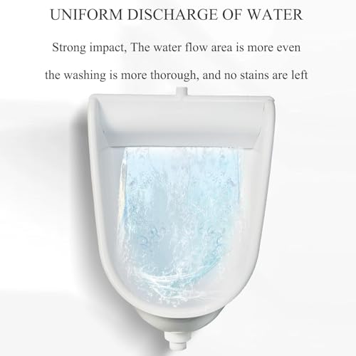 Orinales grandes y simples para hombres, orinal mural sin agua con manguera, inodoro temporal para exteriores, orinal portátil para garaje, baño masculino, automóvil o viaje miniatura 6