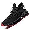 Chopben Men’s Running Shoes Blade Non Slip Fashion Sneakers Breathable Mesh Soft Sole Casual Athletic Walking Shoes
