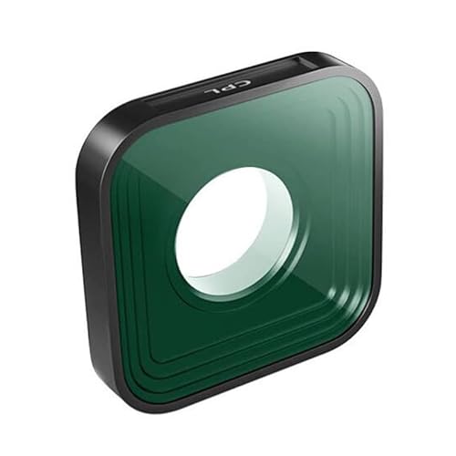 Fenmaru Filtro de Lente/aleación de Aluminio Accesorios de Lente para Gopro Hero 11 10 9 Black (CPL) Cover