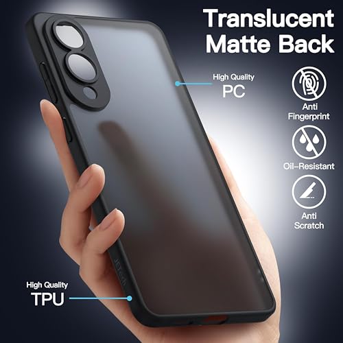 Image of Case Cover for Samsung Galaxy S25 Edge 5G (2025) (Translucent Black)