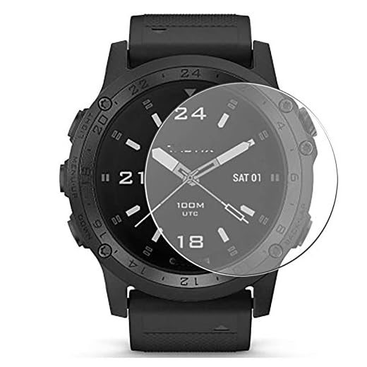 Vaxson 3 stycken skyddsfilm, kompatibel med Garmin Tactix Delta Sapphire Edition, skärmskydd bubbelfri TPU-film [ej pansarglas]