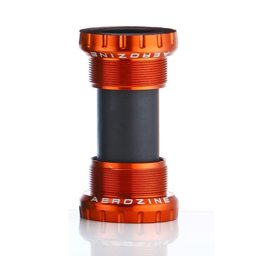 Aerozine Bb-08-Xc-7368 Mountain Bike Bottom Bracket Cycling Bb For(Mtb) (Orange, Ceramic Bearing) #TOP12
