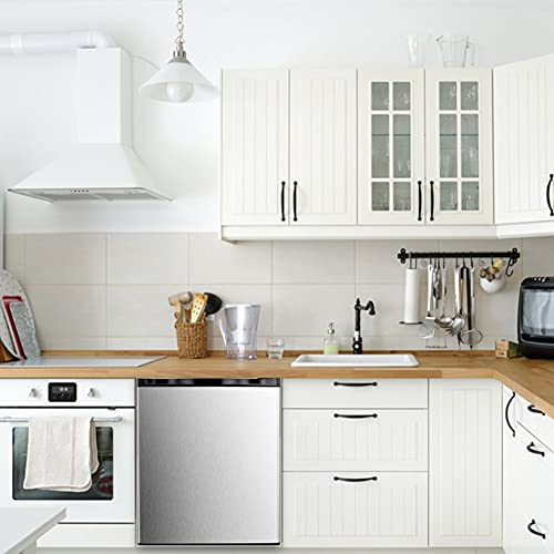 Electactic Mini Freezer Countertop 3.0 Cu.ft Small Freezer Upright Stainless Steel Compact Upright Freezer With Reversible Single Door, Free Standing Mini Freezer With Adjustable Thermostat #TOP5