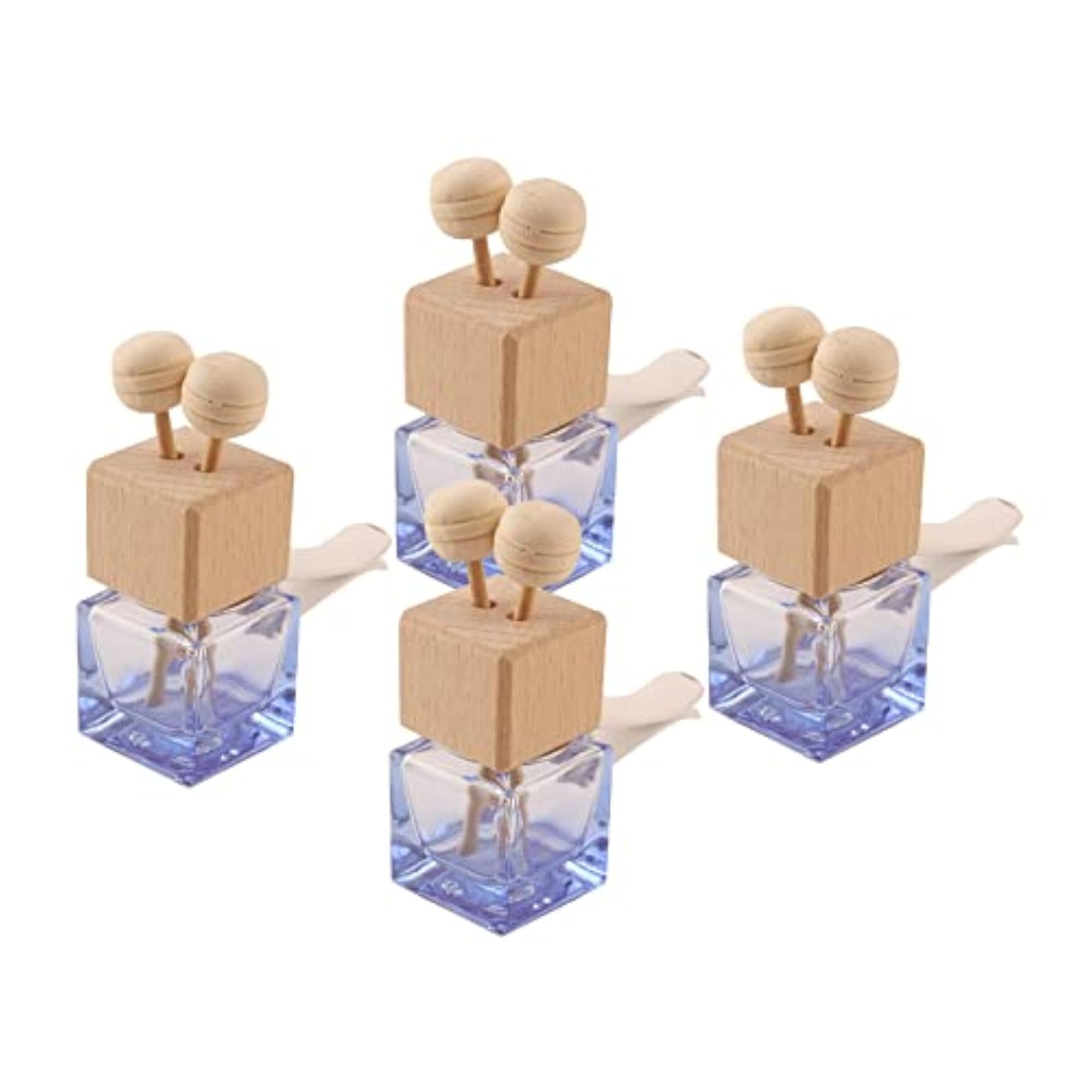 4 Pieces Car Diffuser Bottles Scent Odor Decor