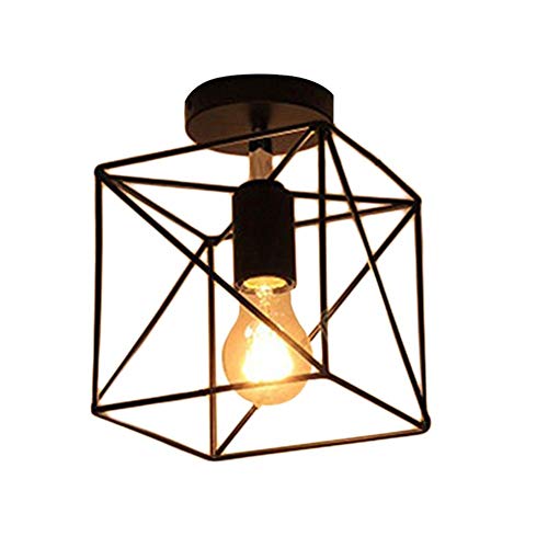 Preisvergleich Produktbild MOPKJH HäNgeleuchte Industrielampe Küchenpendelleuchte Schwarze Deckenleuchten Lampenschirme Für Decken Hängende Lichter Für Decke Deckenleuchten Für Flur 2