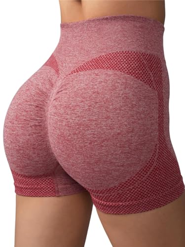 Image of Shoppy Villa Women's Yoga Shorts Spandex|Shapewear Shorts for Women |High Waisted Booty Scrunch Shorts| Workout Shorts for Women