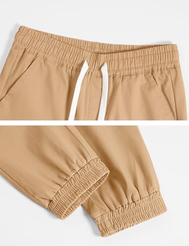 KEREDA Boys Uniform Pants Twill Pull On Jogger Pants for Boys School Clothes with Pockets2