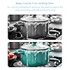 Set of 2 Heat Diffuser for Gas Stove, 9.5'' & 11'' Gas Stove Diffuser Plate, Stove Heat Diffuser Provides Uniform Distribution of Heat, Round Fast Defrosting Tray, Protects Pot Cookware Accessories #3