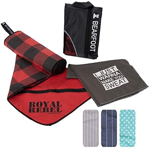 Juego de Toallas de Microfibra BEARFOOT Cover