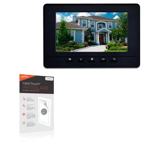 BoxWave Screen Protector Compatible with AMOCAM Wired Video Intercom System (70H-M4) (7 in) - ClearTouch Anti-Glare (2-Pack), Anti-Fingerprint Matte Film Skin
