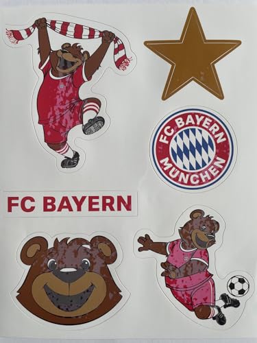 FC Bayern München Aufkleberkarte Berni * - -