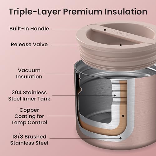 Image of Bentgo Stainless Steel Insulated Food Container, Leak-Proof, 19 fl oz