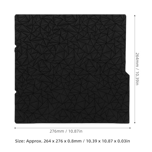 Lit d'impression S1 PEI flexible lisse 264x276mm pour imprimante 3D