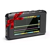 SainSmart DSO213 DS213 Mini Oscilloscope, 4 Channels 15 MHz Bandwidth 100MSa/s Portable Handheld Pocket Size Digital Storage Oscilloscope for Hobbyist, Electronic Maintenance, Electronic Engineering
