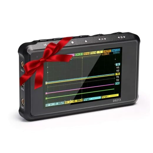 SainSmart Mini DSO213 Handheld Pocket-Sized Digital Storage Oscilloscope 4 Channels