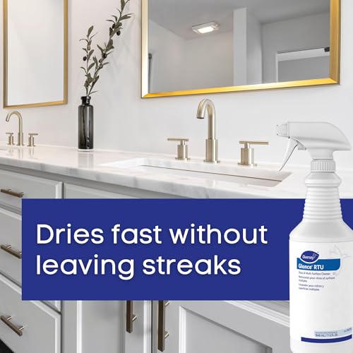 Image of Diversey Glance Glass and MultiSurface Cleaner 32 oz, 12 Count