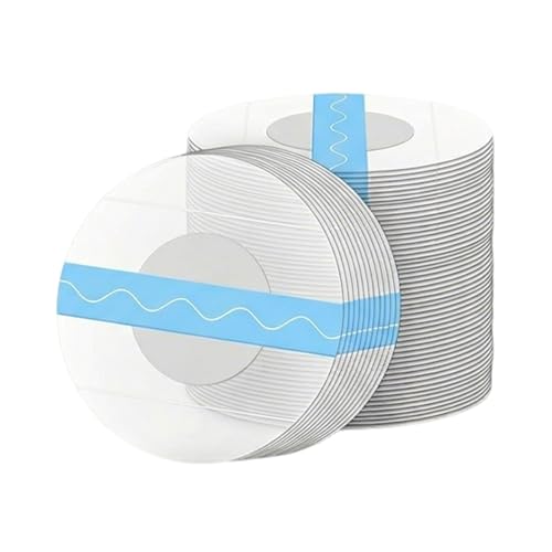 YANAJIAJIA 50 Pcs Waterproof Sensor Covers Breathable Adhesive Patches Compatible with Libre 2 Sensor Covers Transparent Overlay Patches for Freestyle Libre 2 Plus Sensor Covers Skin-Friendly