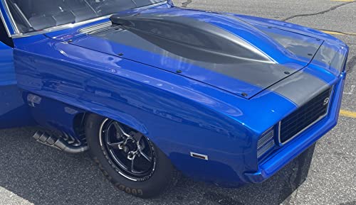 Black 1.5" & 2" Stud Quick Release Latch Hood Pin Made in USA