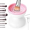 Electric Makeup Brush Cleaner Machine, Automatic USB Brushes Cleaner, Portable & Quickly Clean All Size of Beauty Makeup Brush Set, Women Gifts for Christmas, Birthday Gift for Women
