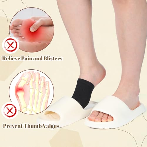 10 Pairs Women's Slide Sandle Sock Open Toe Slide Liner Slipper Shoe Foot Protector No Show Toeless Half Socks2