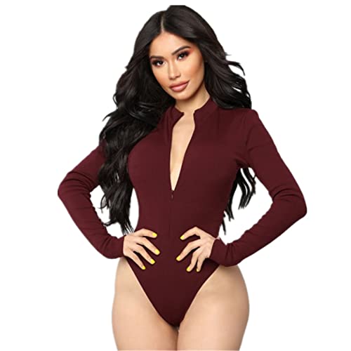 Bodysuits de mujer YXWYXWA evitan arrugas en la cintura con su ajuste delgado