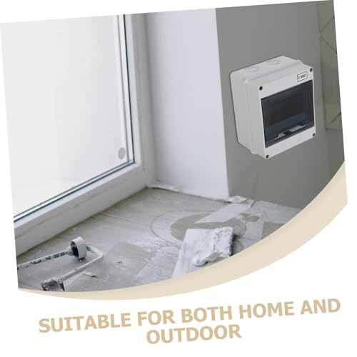 Boîtier électrique étanche extérieur plastique 6 voies coffret de distribution - 7