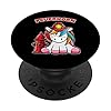 PopSockets Firecorn Unicorn Feuerhorn Einhorn Feuerwehrmann Feuerwehr PopSockets PopGrip: Ausziehbarer Sockel und Griff für Handys/Tablets mit Tauschbarem Top