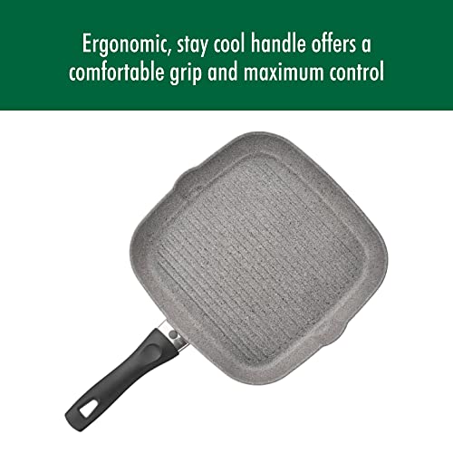 Ballarini Parma Forged Aluminum 11-Inch Nonstick Grill Pan, Made In Italy #TOP4