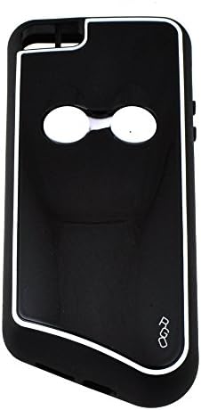 iPhone 5s Ergonomic Case with Earbuds (with Built-in Microphone) Headset - Black