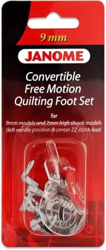 Set de Pies para Quilting Convertible Janome 9mm miniatura 1
