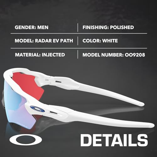 Image of Oakley RADAR EV PATH OO9208 Shield Sunglasses With Official Eyewear Kit | Men's & Women's Sunglasses