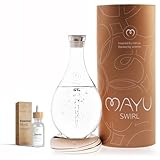 MAYU Water Swirl Pitcher + Mineral Essential Blend "Starter Kit" for Better Hydration - Great for RO Users