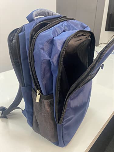 Image of AVITA 24L Laptop Backpack | Men | Women | 15 inch Laptop Compatible | 3 compartments | Office Business Casual (Blue)