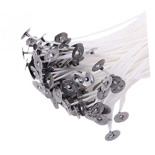 Mechas para velas de algodón puro 15cm pack 100 unidades miniatura 4