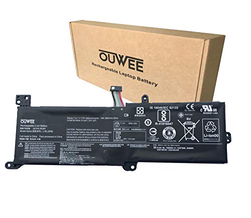 K KYUER L16C2PB2 Batería para Lenovo IdeaPad 320-14AST 320-14IAP 320-14ISK 320-15ABR 320-15AST 320-15IAP 320-14AST 330-14IGM 520-15IKB V320-17IKB B320-14IKB S145-14IIL L16L2PB1 L16S2PB1 L16C2PB1