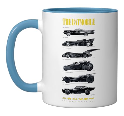 Taza cerámica Batman 85 aniversario azul/blanco 11 oz miniatura 1