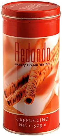 Redondo, Cream Wafers, Cappuccino Flavour, 150 g. [Pack of 1 piece]