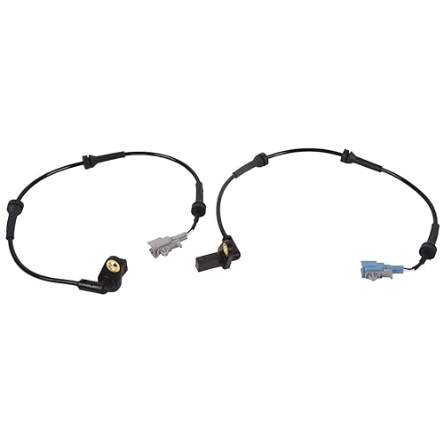 TOPAZ Juego de 2 47901-EQ01A 47900-EQ01A Sensor de velocidad de rueda trasera izquierda y derecha ABS compatible con Nissan X-Trail T30 2004-2007